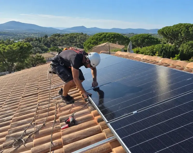 Installateur panneaux solaires Andouillé-Neuville — pose photovoltaïque sur toiture